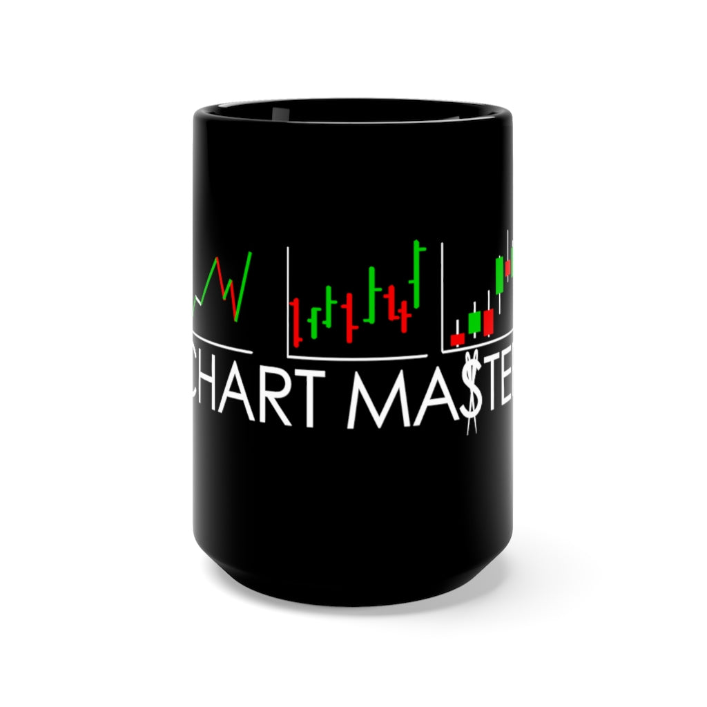 Chart Master Black Mug 15oz