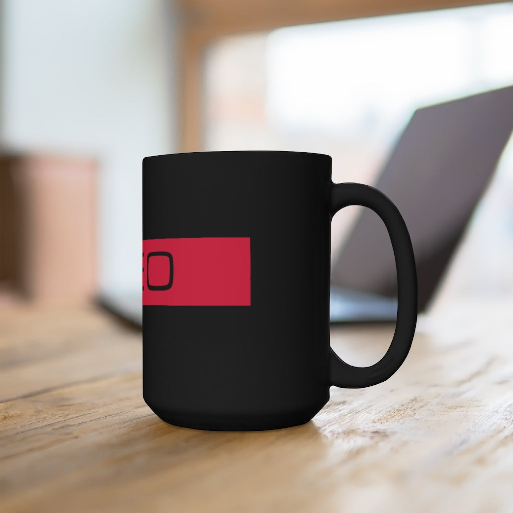 CEO Black Mug 15oz