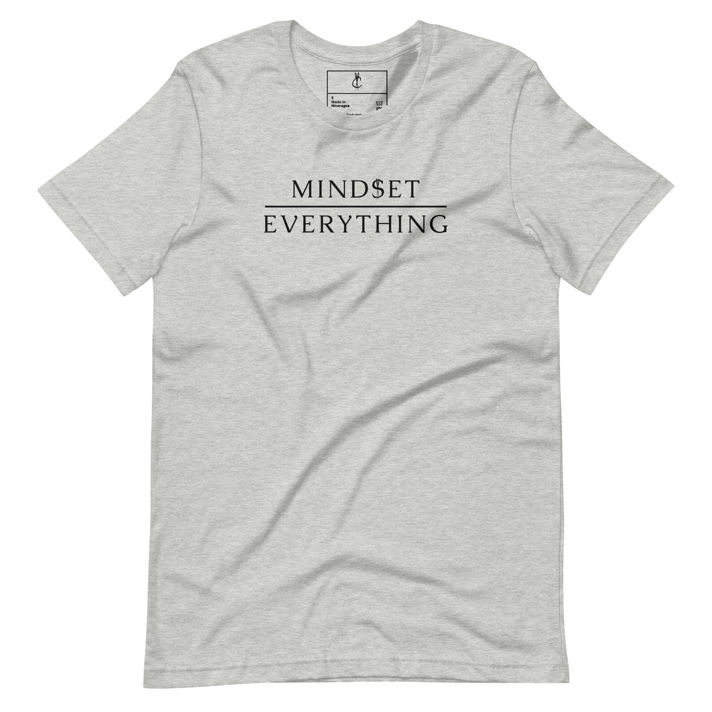 Mindset Over Everything Unisex t-shirt