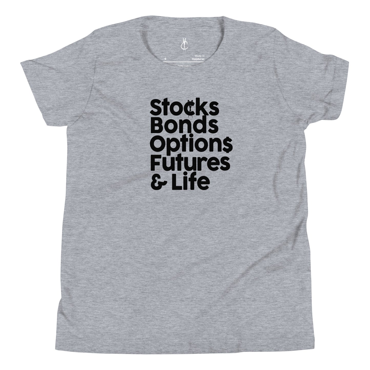 Stocks, Bonds & Life Youth Short Sleeve T-Shirt