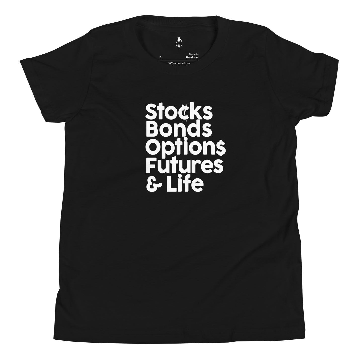 Stocks, Bonds & Life Youth Short Sleeve T-Shirt