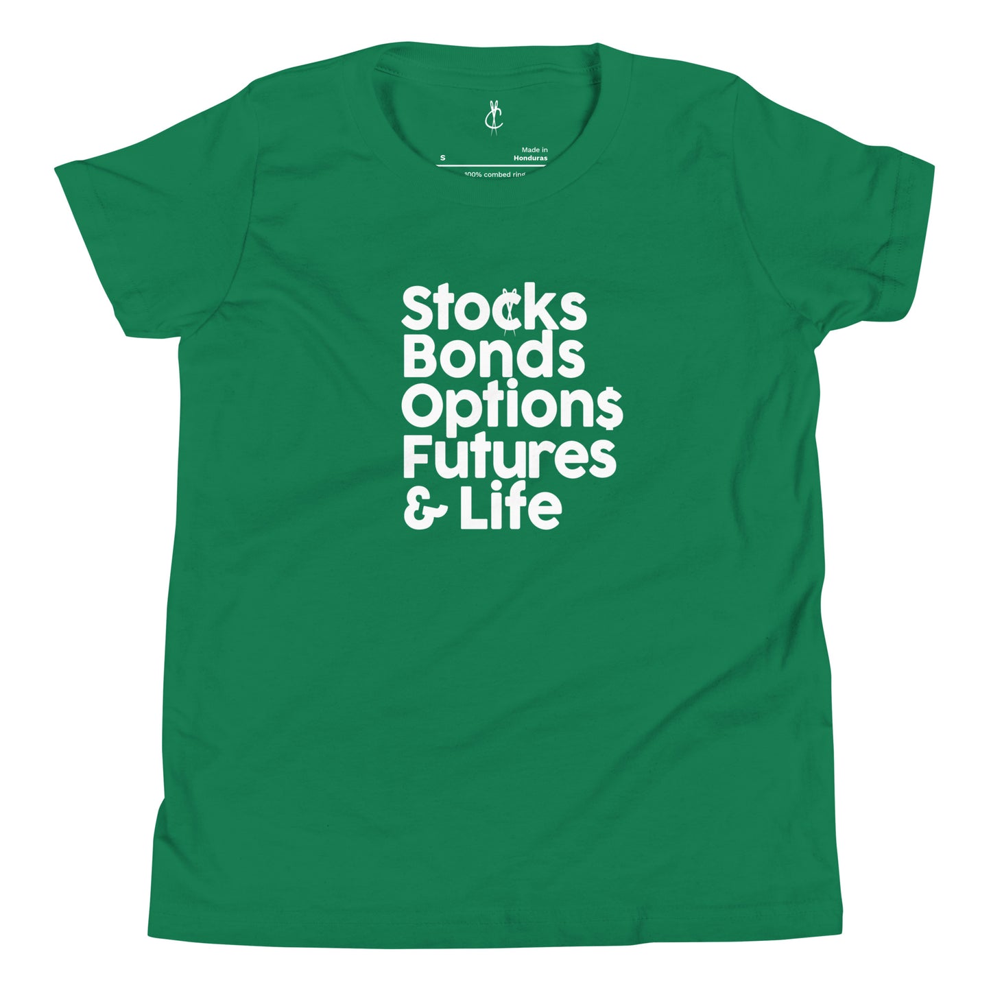 Stocks, Bonds & Life Youth Short Sleeve T-Shirt