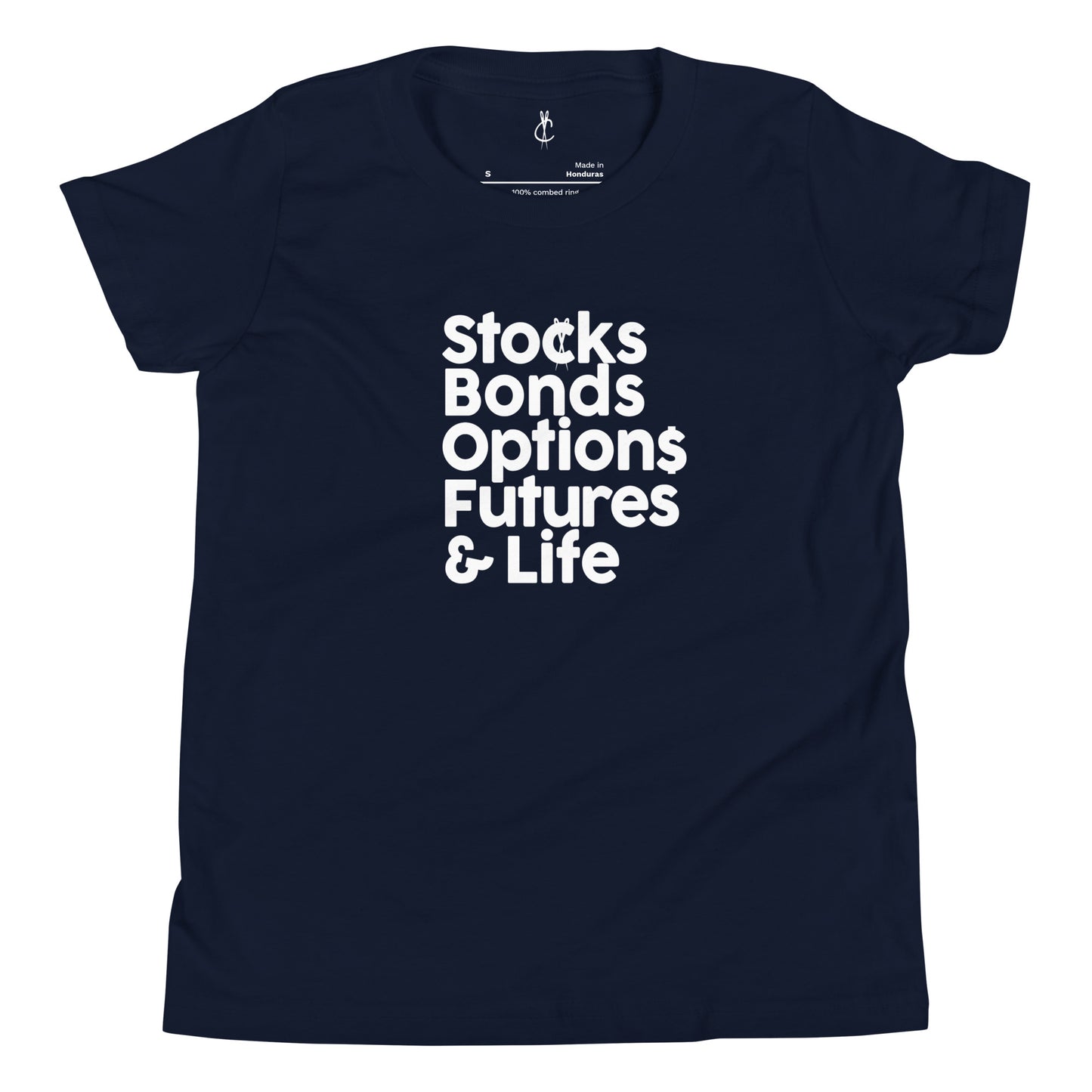 Stocks, Bonds & Life Youth Short Sleeve T-Shirt