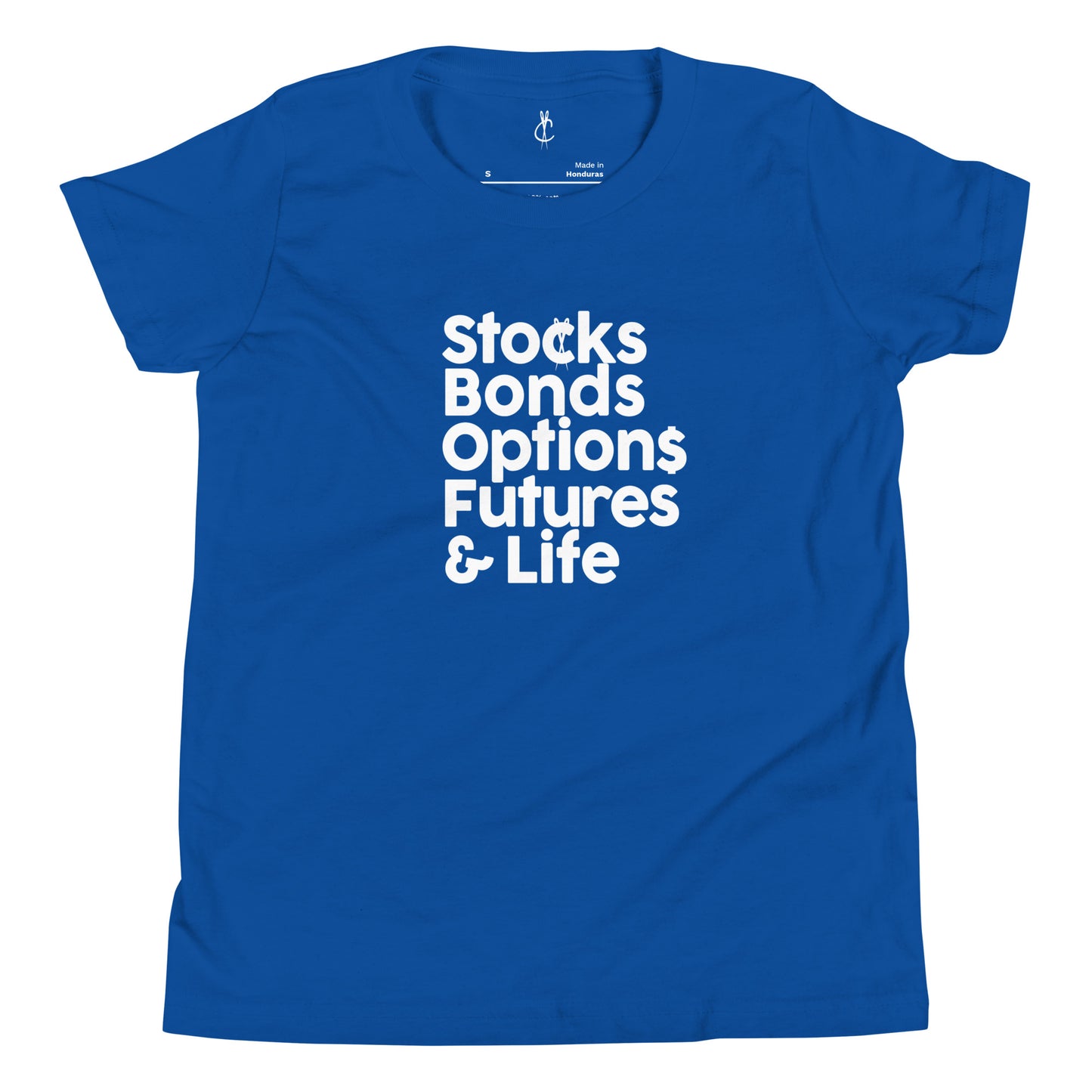 Stocks, Bonds & Life Youth Short Sleeve T-Shirt