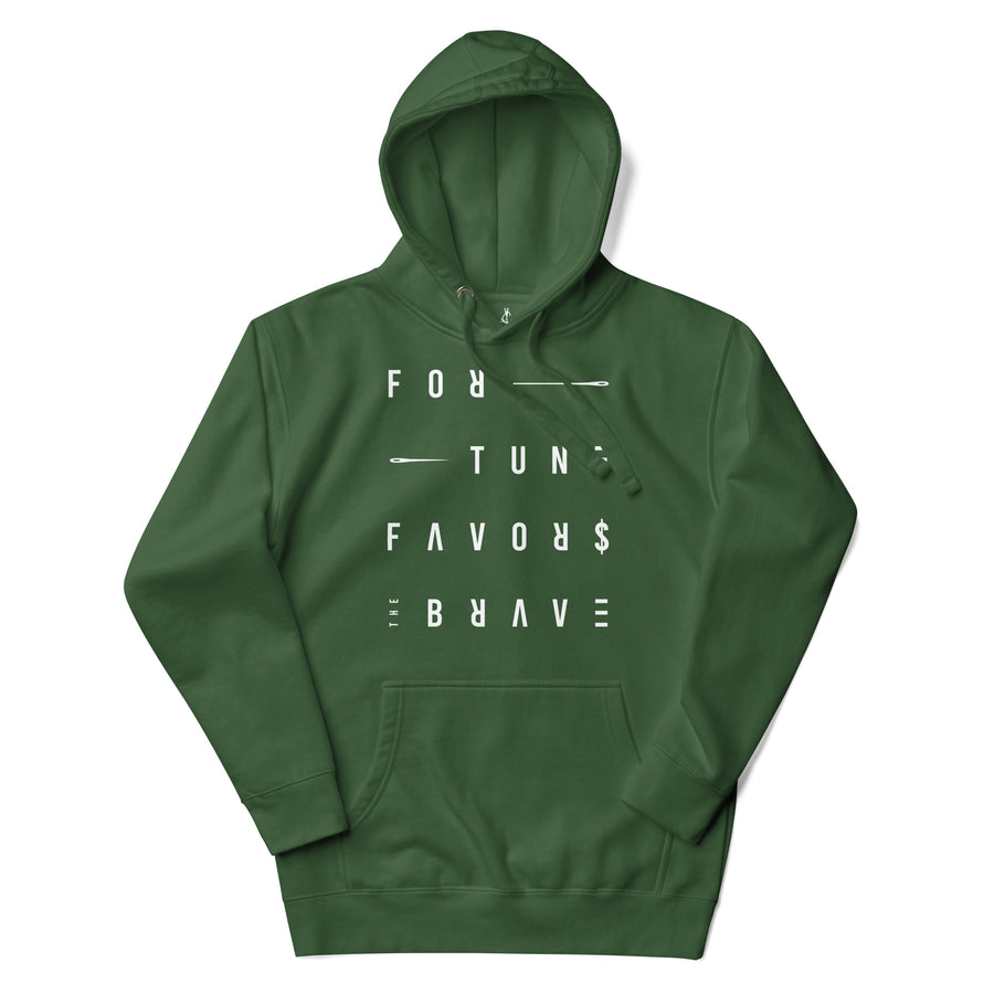 Fortune Favors the Brave Unisex Hoodie
