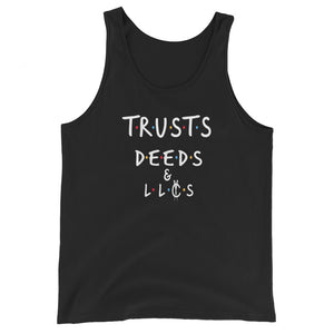 Trusts, Deeds, and LLCs Unisex Tank Top
