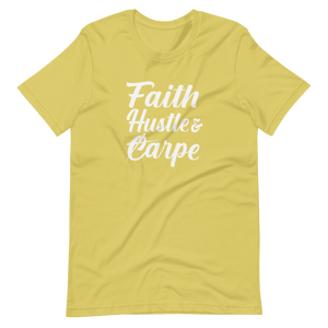 Faith, Hustle & Carpe Short-Sleeve Unisex T-Shirt